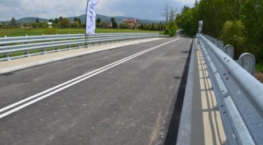 Nowy most na Wisłoku w Odrzykoniu gotowy. Od dziś jest przejezdny