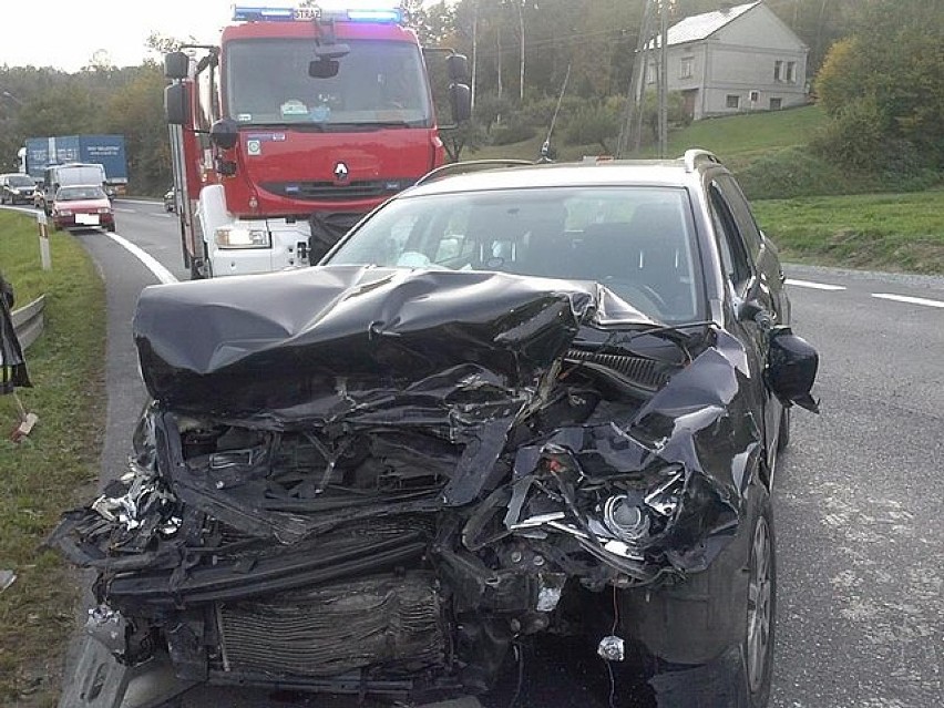 Wypadek Domaradz. W wyniku tego zdarzenia obrażeń doznali...