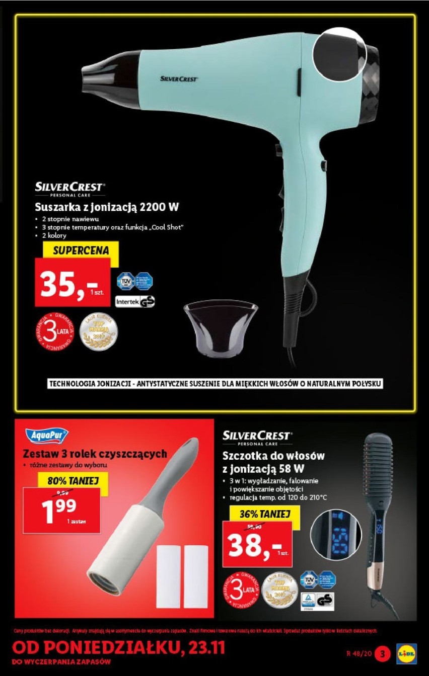 Black Week 2020 LIDL GAZETKA