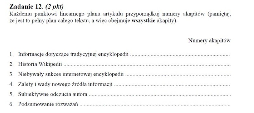 4 maja 2012 uczniowie napiszą maturę z języka polskiego na...