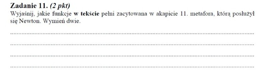 4 maja 2012 uczniowie napiszą maturę z języka polskiego na...