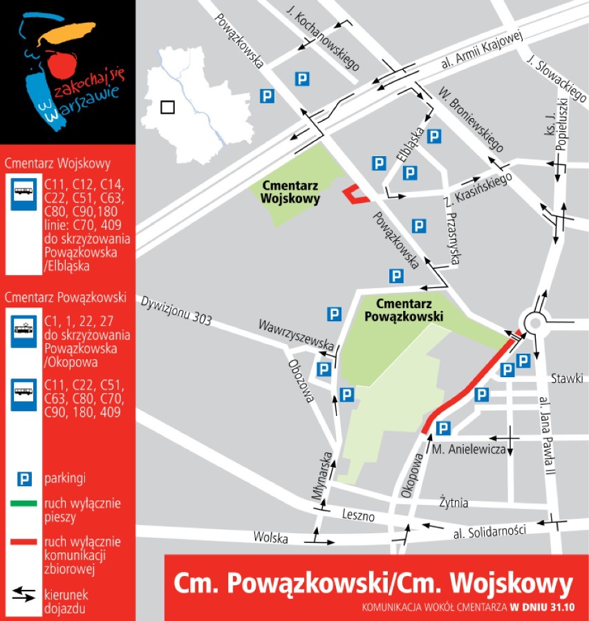 Parkingi we Wszystkich Świętych, Warszawa. Gdzie zostawić...