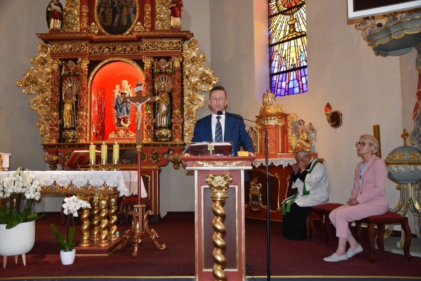 22 czerwca mszą świętą w kościele parafialnym w Goręczynie...