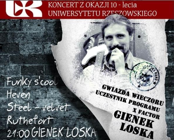 Gienek Loska w Rzeszowie