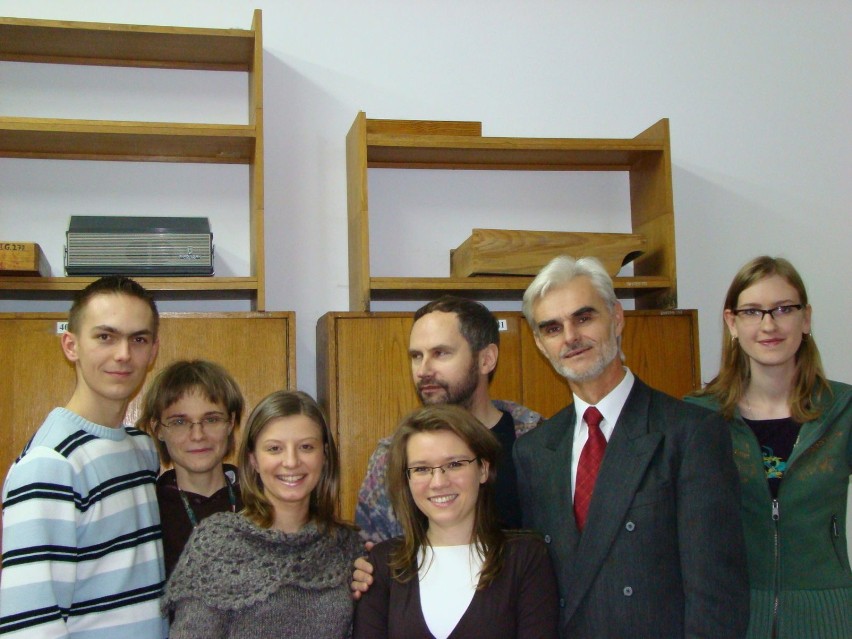 17.11.2007: Dr Eligiusz Szymanis wraz z dr. hab. Wiesławem...