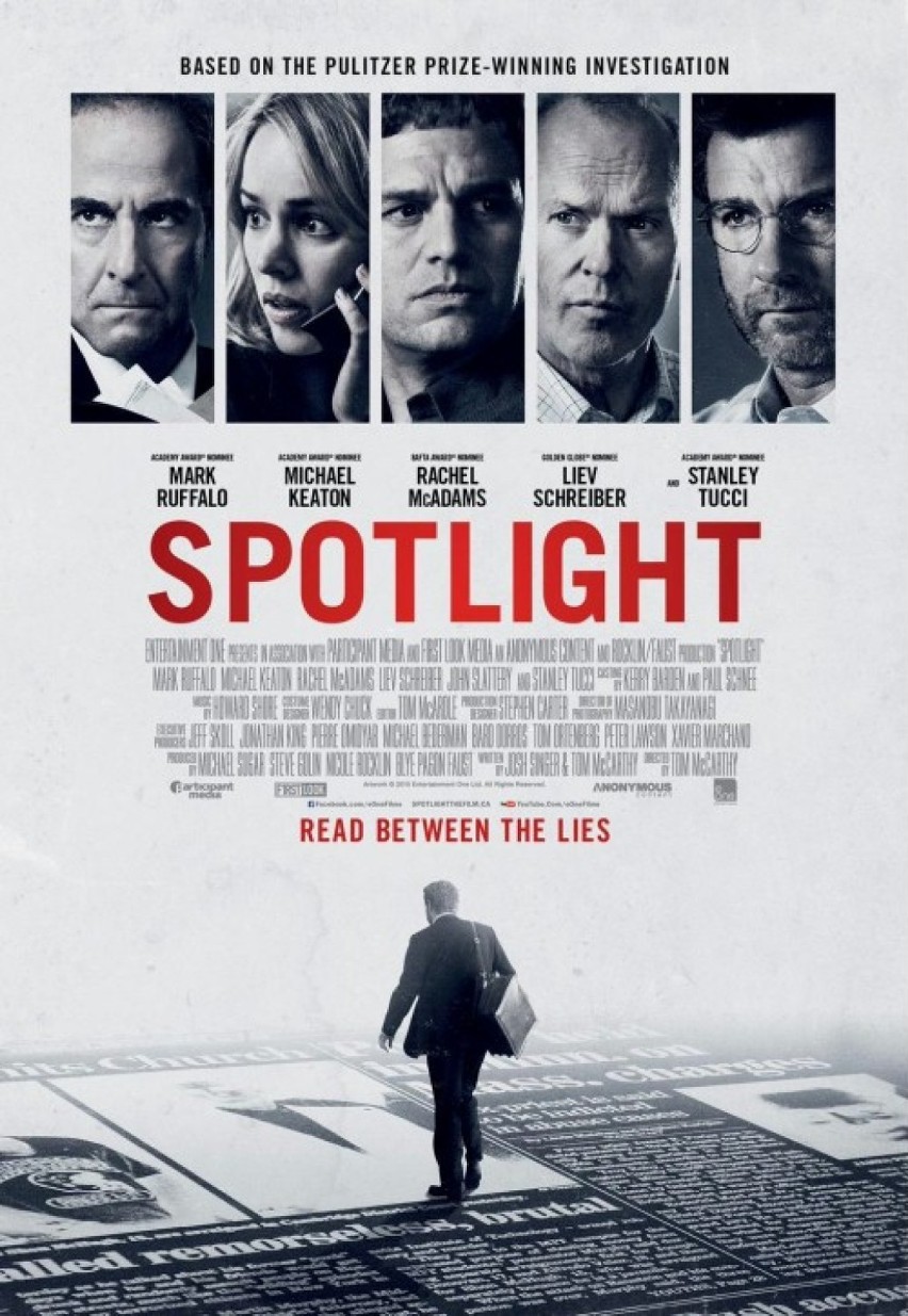 „Spotlight” to filmowy zapis wstrząsającej historii, która...