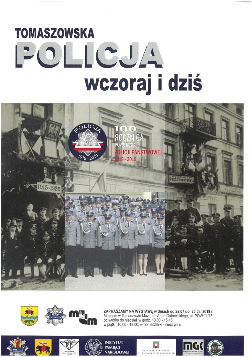 Święto Policji w Tomaszowie Maz. już w poniedziałek, 22 lipca. Wręczą awanse, otworzą wystawę w Muzeum
