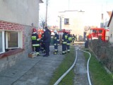 Krotoszyn - Pożar w kotlowni budynku mieszkalnego.  ZDJĘCIA