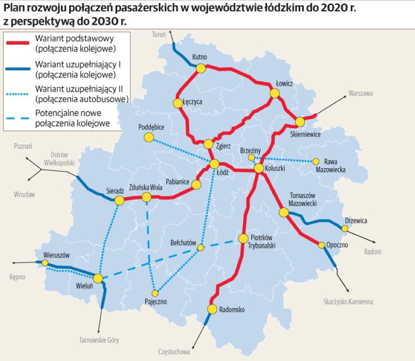 Plan rozwoju transportu zbiorowego w Łódzkiem. Urząd Marszałkowski uruchomi własne linie autobusowe?