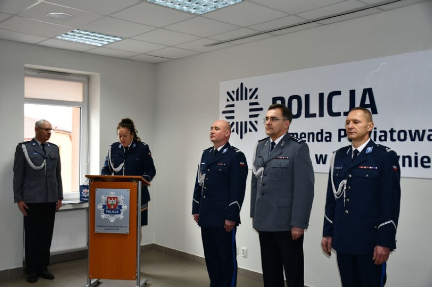 Komendant Powiatowej Policji w Wolsztynie przeszedł na emeryturę