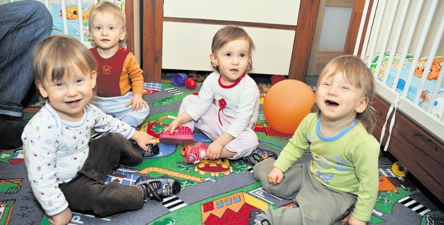 Maciej, Mikołaj, Michał i Ola do żłobka poszli już w grudniu