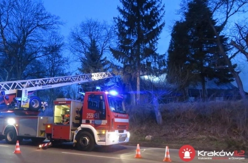 Płonęły obiekty przeznaczone do rozbiórki