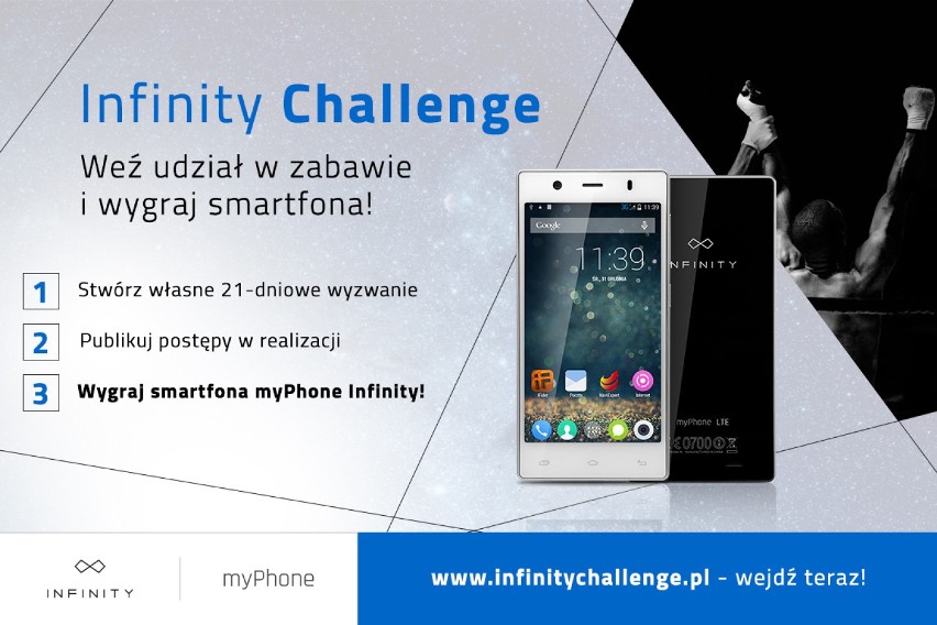  Wygraj smartfon w konkursie myPhone Infinity Challenge