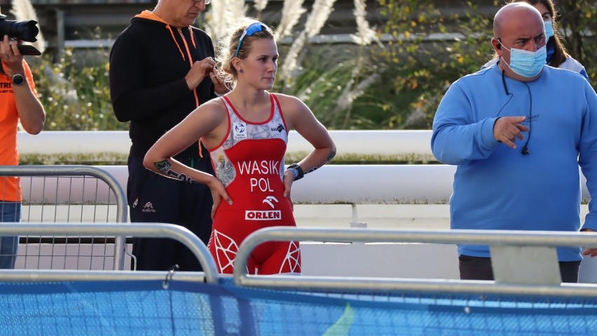 Maja Wąsik podczas mistrzostw świata w duathlonie 2021