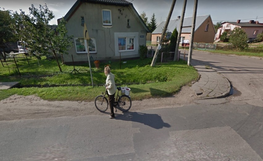Kamery pojazdu Google w gminie Kościerzyna. Zobacz, kogo przyłapały na ulicach 