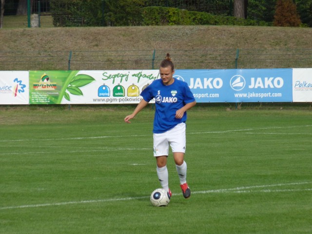 Agata Sobkowicz strzeliła swej byłej drużynie dwie bramki.