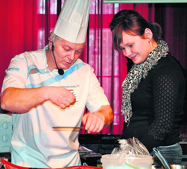 Zbigniew Kurleto odprawiał w Dąbrowicy swoje kuchenne czary