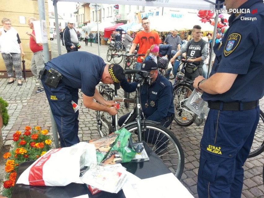 Skoczów: Policja zachęca do skorzystania z bezpłatnej akcji znakowania rowerów