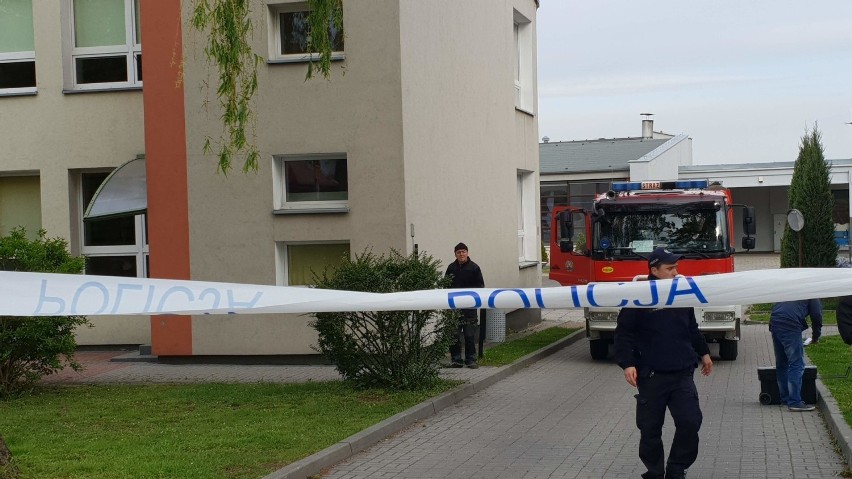 Alarm bombowy przed egzaminem maturalnym w Centrum Kształcenia Zawodowego i Ustawicznego w Strzelcach Opolskich