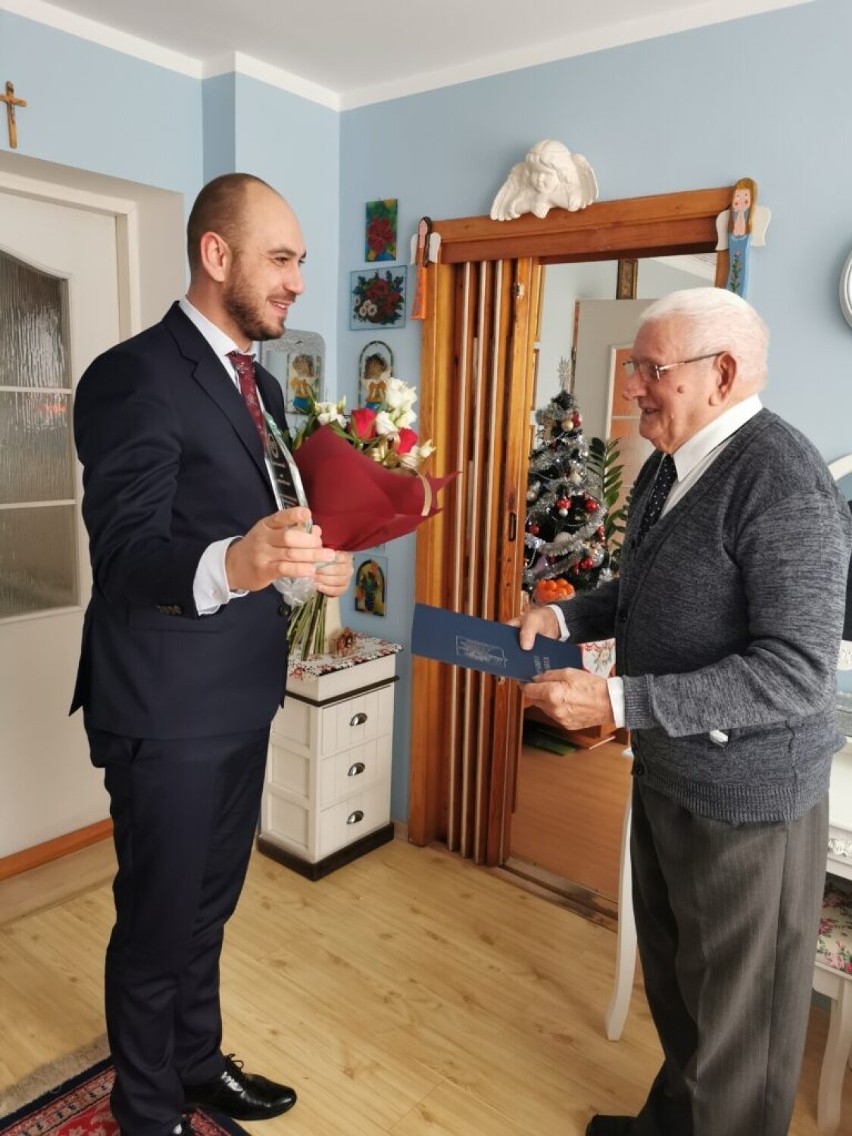 Damasławek. Jan Dębowski dołączył do grona dziewięćdziesięciolatków 