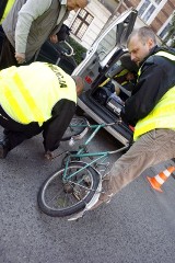 Policjanci z Jawora znakują rowery