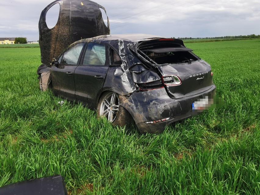 Wypadek trzech samochodów w gminie Choceń