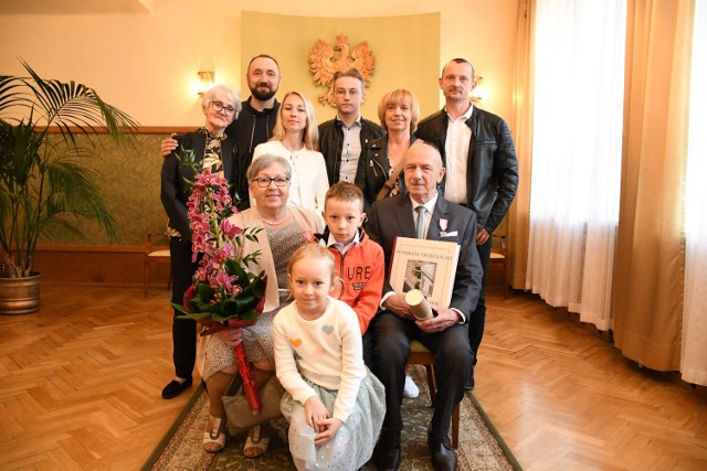Złote gody w Piotrkowie, w sobotę, 28 maja 2022 świętowało siedem par małżeńskich