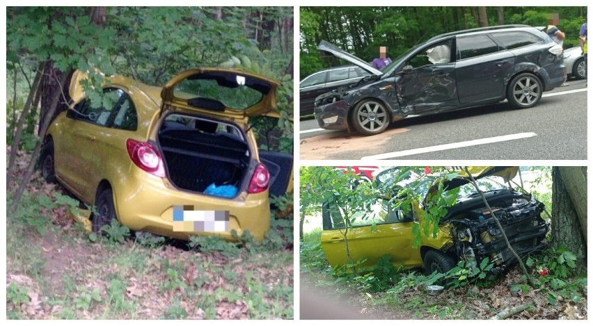 Dwa samochody zderzyły się na dk46 w Schodni pod Opolem.