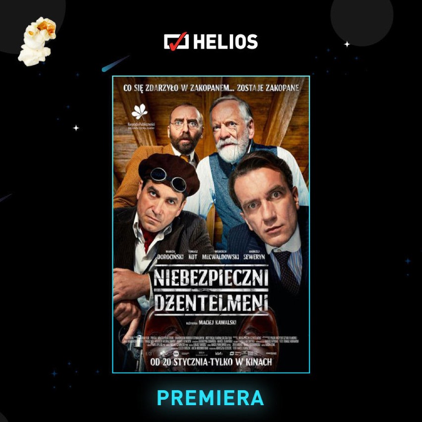 Kino Helios zaprasza małych i dużych! Światowe premiery i emocje na najwyższym poziomie