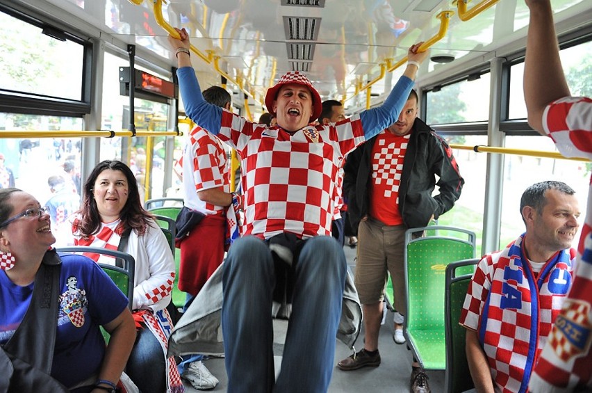 Poznań Euro 2012: Kibice jadą na mecz Włochy - Chorwacja [FOTO]