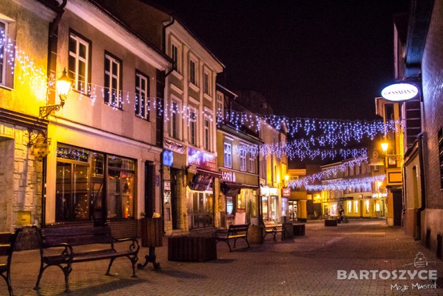 Bartoszyce- najpiękniej oświetlone na święta miasto na Warmii i Mazurach