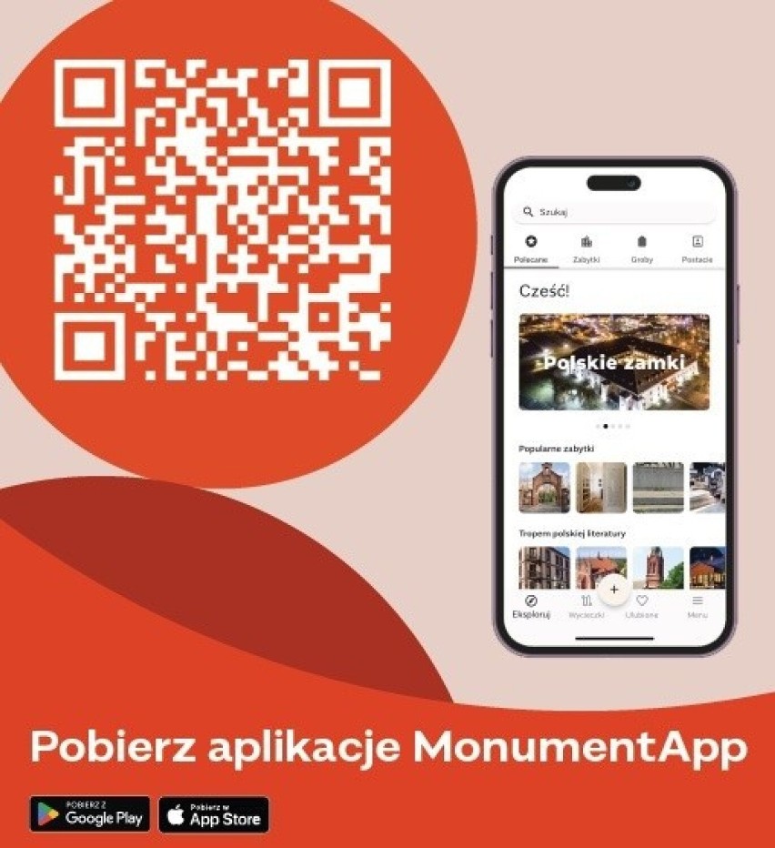 Ściągnij aplikację MonumentApp, twórz opisy zabytków i...