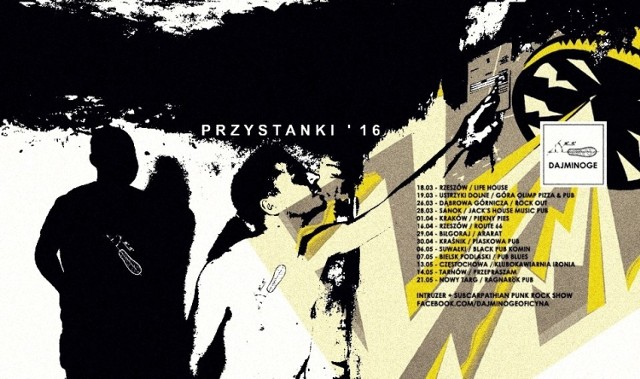 21 maja, godzina 18.00
Nowy Targ - Ragnarök PUB, Królowej Jadwigi 29 ( na tyłach budynku )

Wszyscy fani dobrej muzyki powinni spotkać się w Nowym Targu!
Bilety: 12 złotych