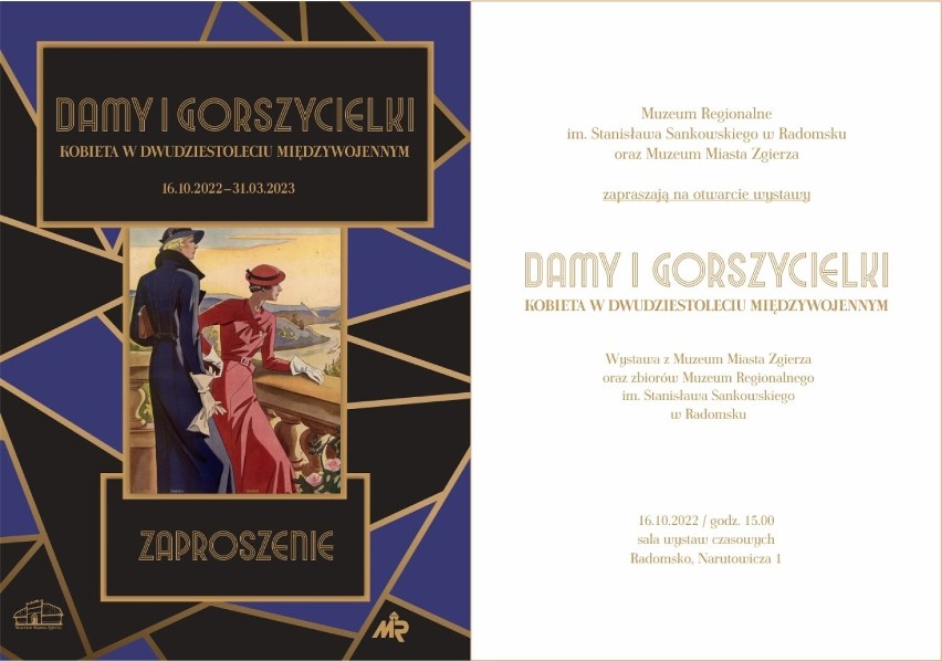 Muzeum Regionalne w Radomsku zaprasza na wystawę „Damy i gorszycielki. Kobieta w dwudziestoleciu międzywojennym”