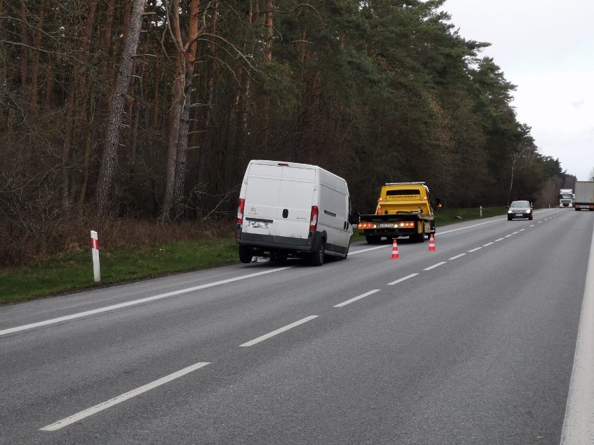 Wypadek na DK 91 (251 km) w powiecie włocławskim