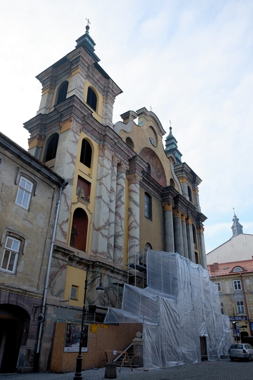 Trwa remont elewacji kościoła św. Marii Magdaleny i...