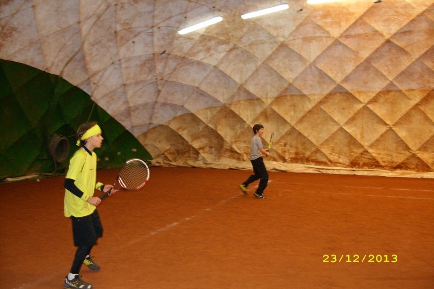 Mikołajkowy turniej tenisa w Zduńskiej Woli