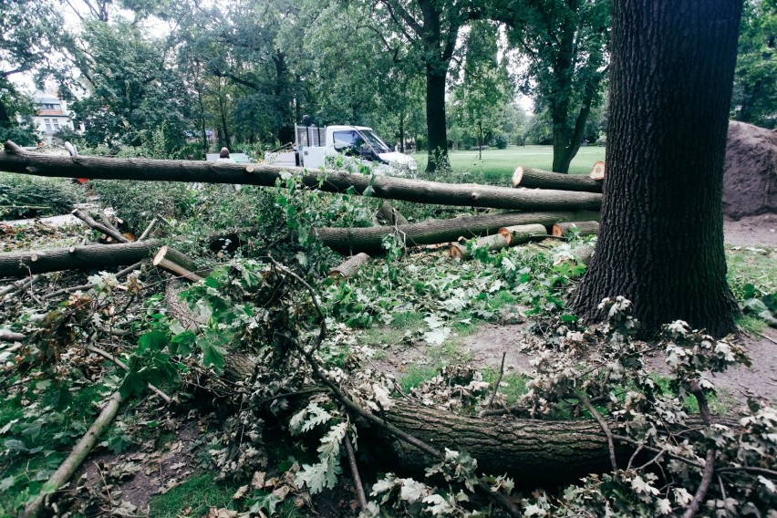 Wichura na Dolnym Śląsku może być niebezpieczna