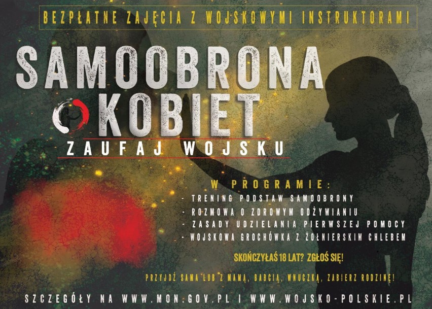 „Samoobrona kobiet – zaufaj wojsku”. Ruszają zapisy na bezpłatne treningi