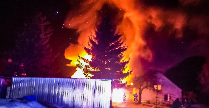 Pożar w Olszyńcu