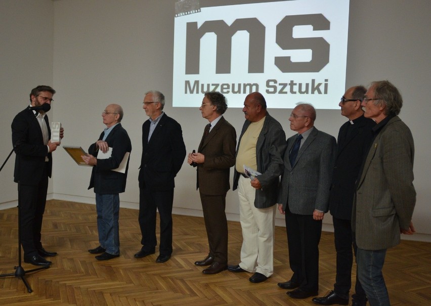Wręczenie nagrody Muzeum Sztuki w Łodzi w 2013 roku
