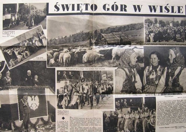 Tak gazety relacjonowały drugie Święto Gór, które odbyło się w Wiśle w 1937 roku.