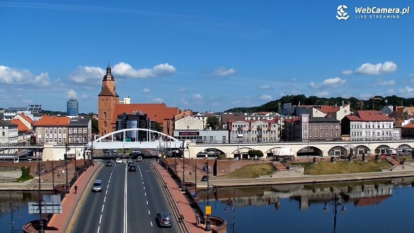 Jedna z kamer prezentuje Stary Rynek oraz Katedrę.