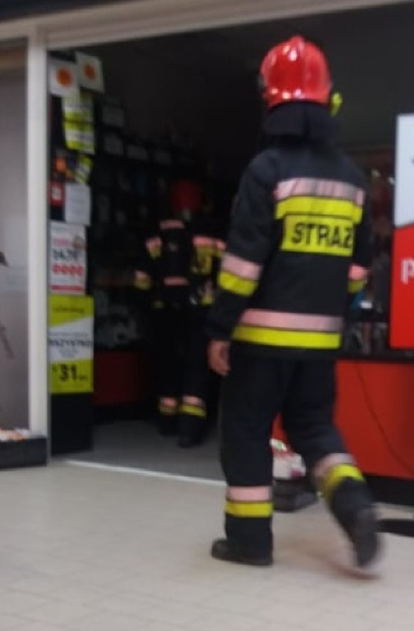 Nowy Tomyśl: Pożar w jednym ze sklepów w markecie Kaufland