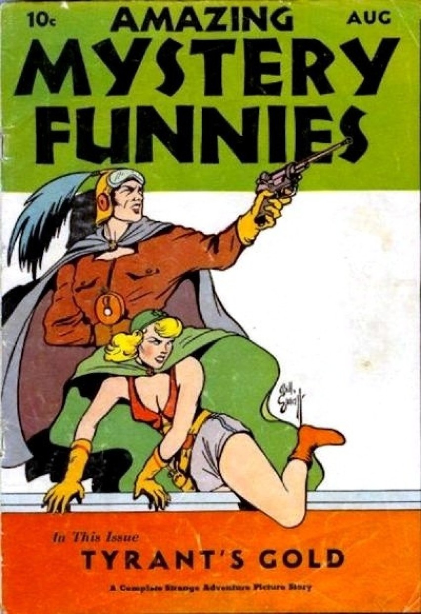 Komiksy z lat 30. i 40. Nimi kiedyś zaczytywała się młodzież