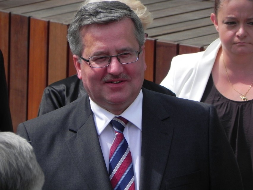 Prezydent RP, Bronisław Komorowski.