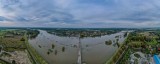Wysoki stan Odry w Słubicach. Woda znacząco się podniosła. Czy to już fala kulminacyjna? 