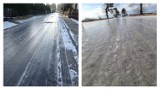 Mieszkańcy powiatu obornickiego mogą jeździć na łyżwach po drogach. Czy zima zaskoczyła zarządców dróg?