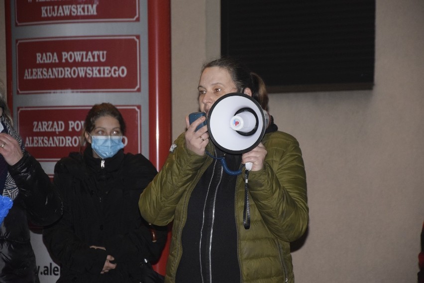Trzeci Strajk Kobiet 2020 w Aleksandrowie Kujawskim