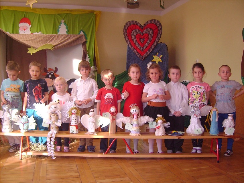 Jak przedszkolaki z Łagowa wyobrażają sobie anioła? Na konkurs przygotowały 19 prac [ZDJĘCIA]